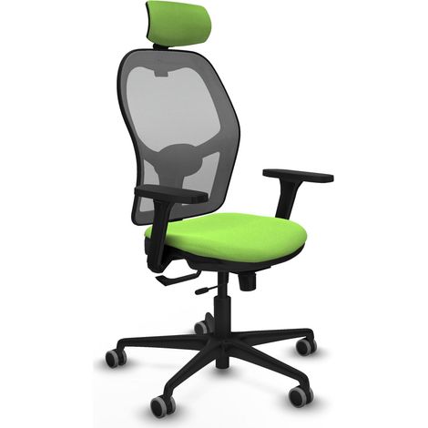 Silla de oficina piqueras y crespo Jorquera gris pistacho cómoda (1/2)