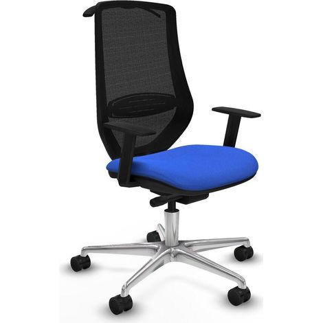 Piqueras y Crespo D086N0H Bürostuhl Blau Komfortabel