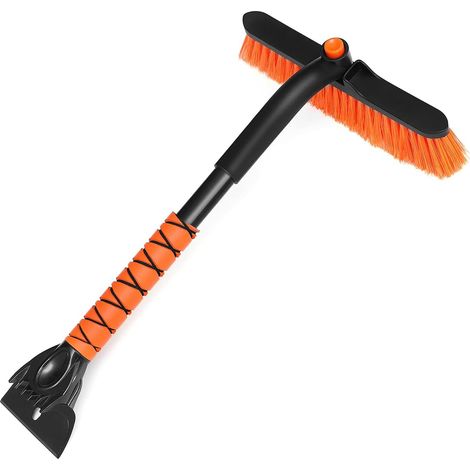 Enlèvement de brosse à neige de voiture avec grattoir à glace pour pare-brise avec grattoir à neige amovible (1/5)