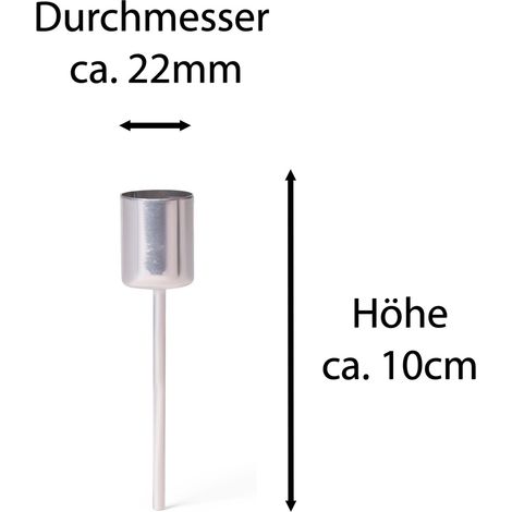 4x Novaliv Standkerzenhalter  Stabkerzenhalter (1/4)