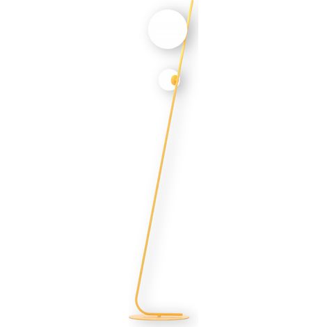 Lampada da terra moderna TATU arancione 2xG9 8W Emibig (1/5)