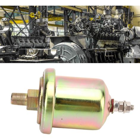 VDO 3015237 Öldrucksensor, Öldrucksonde, 0–1,0 MPa-Anschluss, Zubehör für Dieselgeneratoren, goldfarben, Einzelkopf, hohe Qualität (1/5)