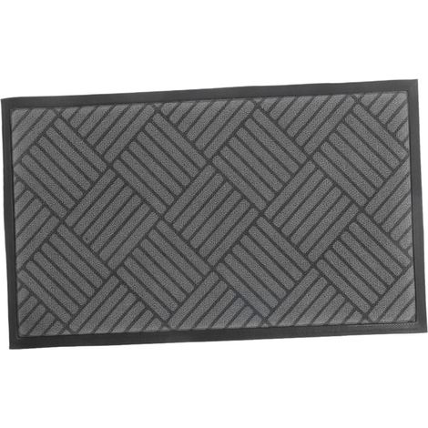 1 Paillasson, coton, haute absorption, antidérapant, bordure convexe, entrée maison (1/5)