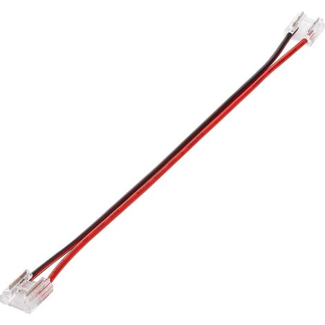 Conector Hipopótamo doble con cable para Tira LED 24V DC SMD IP20 Ancho 10mm Monocolor IC 4 PIN 10 mm (1/2)