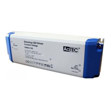 Alimentatore Dimmerabile Con Triac Dimmer Taglio di Fase DC 24V 100W Per Striscia Led 24V DIM24-150