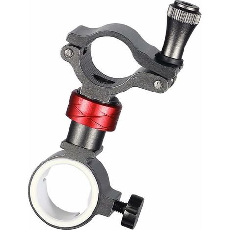 Soporte para sombrilla, abrazadera y soporte universal plegable para sombrillas de exterior. (1/5)