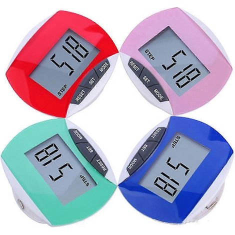 Podomètre de marche haute précision - Compteur de pas portable pour les sports de plein air et la course à pied