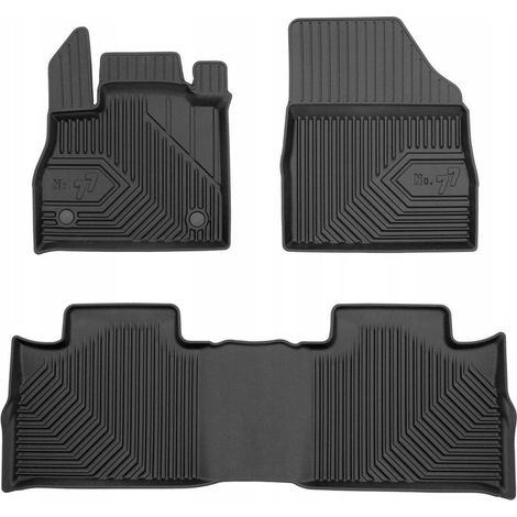 RENAULT ESPACE 5 2014-2022 TAPPETINI, ZERBINI PER PORTE, ZERBINI IN GOMMA PER PORTE, VASSOI 77 (1/5)