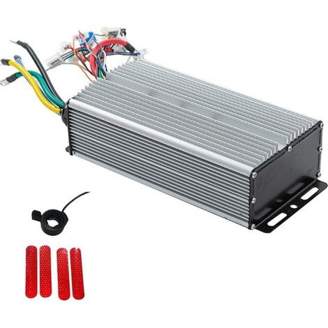 3000W 80A 48V/60V/72V ContrLeur Brushless 24Mos pour Scooter éLectrique E-Bike Moto BLDC ContrLeur de Moteur