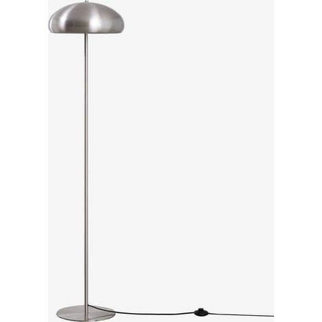 Lampadaire en fer Hilma SKLUM Gris Chromé