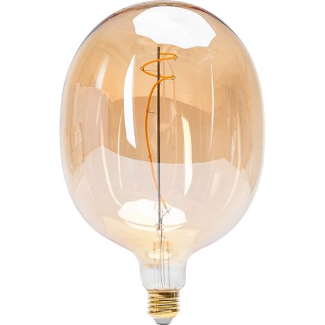 Lampadina Led Balloon Vintage a Filamento E27 4W decorativa Bianco caldo 1800K Aigostar (1/4)
