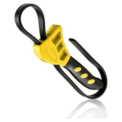 1 Pièces Clés à sangle, Ensemble d’outils multifonction, adapté aux tuyaux, 6 pouces, jaune Jaune pouces