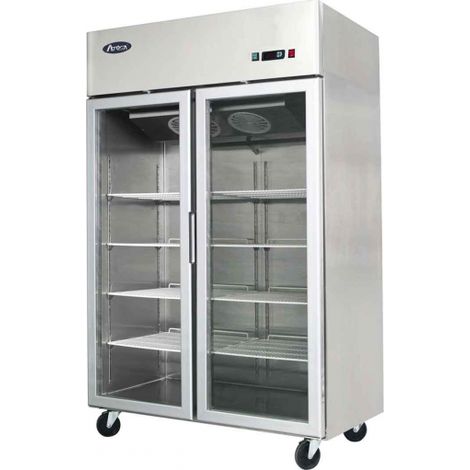 Frigo Professionnel Vitré 2 Portes - 900 Litres - Atosa (1/4)