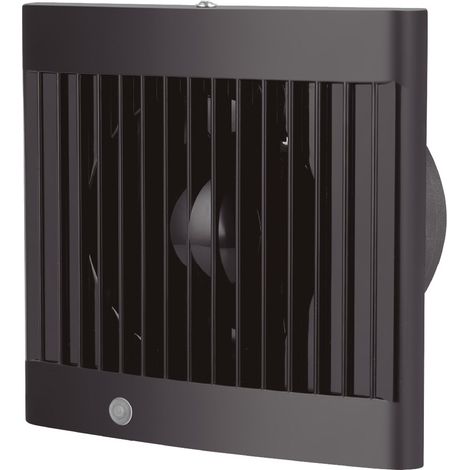 Extractor doméstico Amina Ø100mm Negro (1/5)