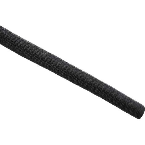 Isolation Tresse Manchon, 9.8Pied-7mm Haute TEMP Silicone Resin Fibre Verre Manchon Blanc (1/5)