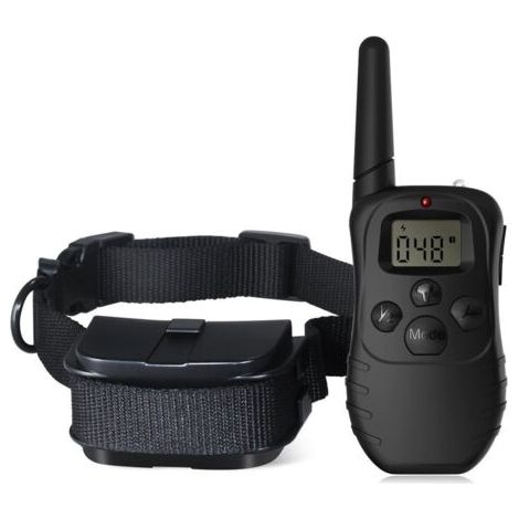 pour Chien - Collier Electrique pour Chien, avec Beep Vibra Choc Collier Dressage Chien étanche et Rechargeable 300 Mètre Collier Electrique pour Chien pour la Formation de Chien,M (1/5)