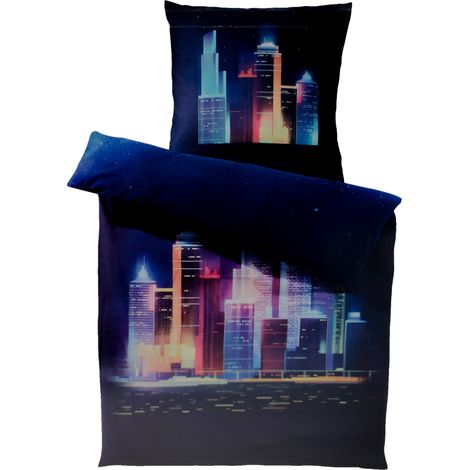Juego de ropa de cama Fitz City 135x200 80x80 cm (1/5)
