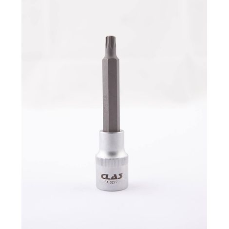 Douille embout torx T40 L.100mm 1/2'' CrV - SA 0277 - CLAS Equipements (1/2)