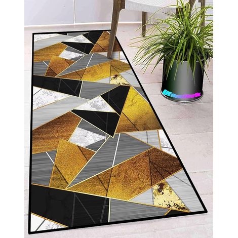 paillasson Interieur Moderne Long antidérapant et Lavable Absorbant Tapis rectangulaire Couloir pour Les Chambres Jeunes Adulte Fille Garcon ado 40x80cm (1/5)