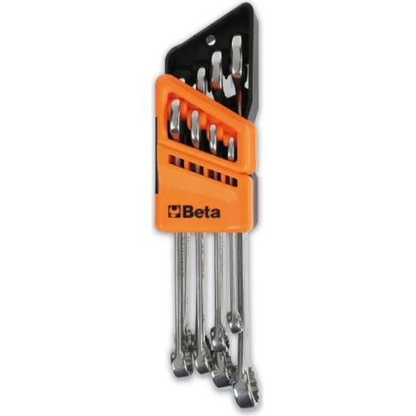 Beta Serie chiavi combinate in acciaio inox con supporto 8 Pz. 42INOX/SC8 cod. 000420388 (1/4)