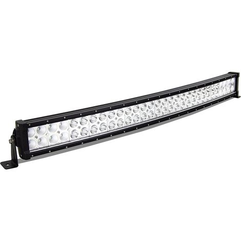 32 inch 180W Incurvé LED Barre Projecteur Phare de Travail LED Spot Flood Light Bar pour Feux Diurne lumière Off Road Lampe Feu de recul Camion Remorque 4x4 Tracteur 12V 24V (1/5)