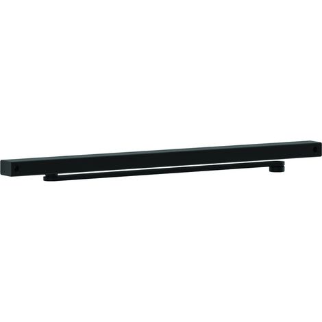 Braccio a slitta nero per chiudiporta dc300 g193 - mm.505 - nero ral9005 (dcg1939005)