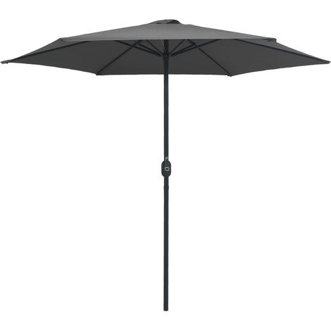 vidaXL Ombrellone da Esterni con Palo in Alluminio 270x246cm
