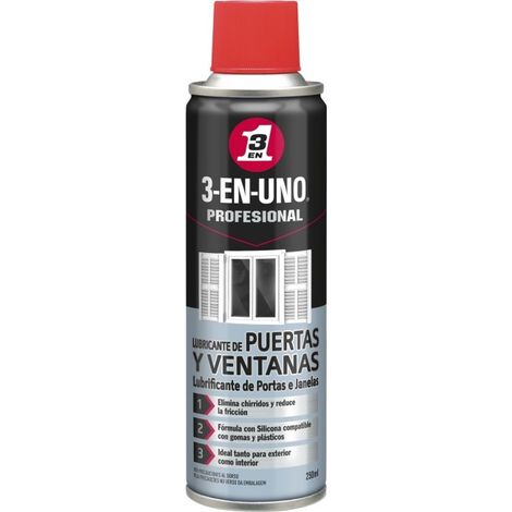 Aceite lubricante puertas y ventanas profesional wd-40 250 m