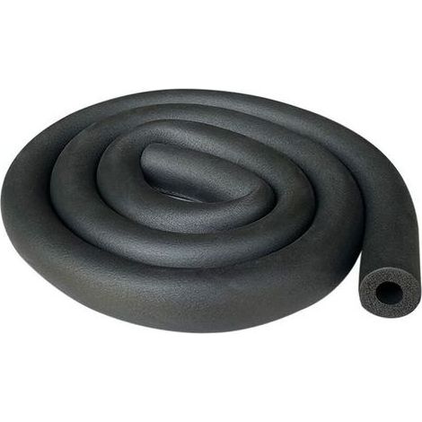 Tube isolant pour tuyau de chauffage, diamètre 25 mm, isolation de tuyau de 1,8 m pour tuyau de chauffage et de climatisation (noir, 25 mm) (1/5)