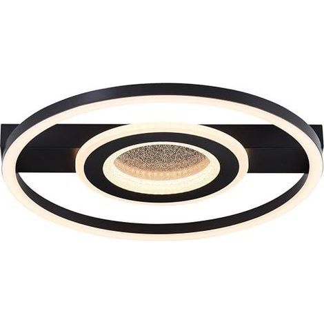 Brilliant Queens plafoniera LED nera 37 cm 26 W (1/3)