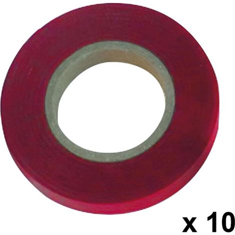 cinta para atadora 11 x 0,15 mm. x 26 metros rojo (pack 10 rollos) (1/2)
