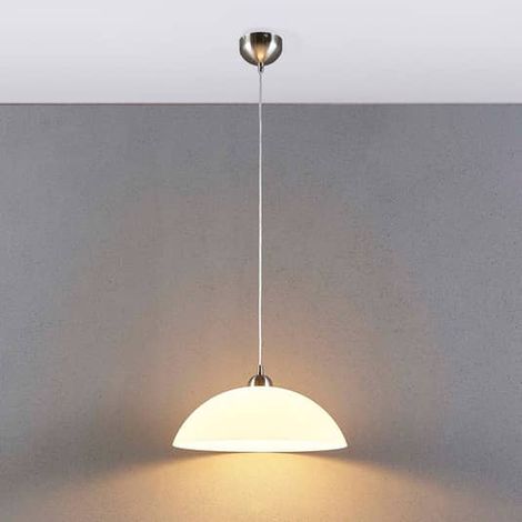 [GEBRAUCHT] B-Ware Lindby Glas Hängeleuchte Valeria Deckenlampe Pendelleuchte Deko Deckenlampe E27