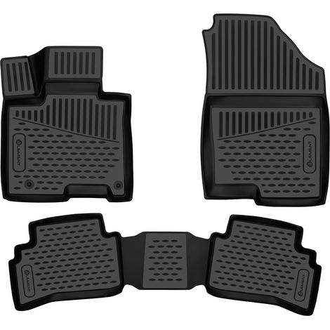 KIT TAPPETINI 3D COMPATIBILE CON JEEP Renegade, 2014 -, 4 pcs.  TAPPETINO IN GOMMA TPE  BORDO ALTO 3D ANTISCIVOLO IMPERMEABILE