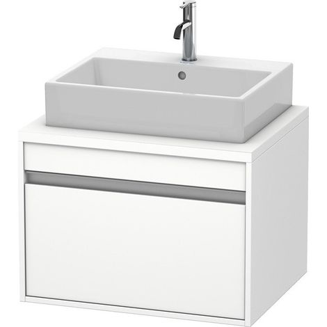 KETHO mobile consolle basso 480x700x550mm bianco opaco