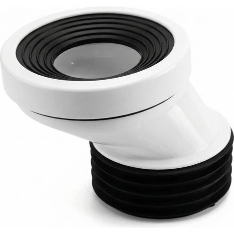 Offset Toilet Bowl Connector 50 mm Vertical Outlet (1/5)