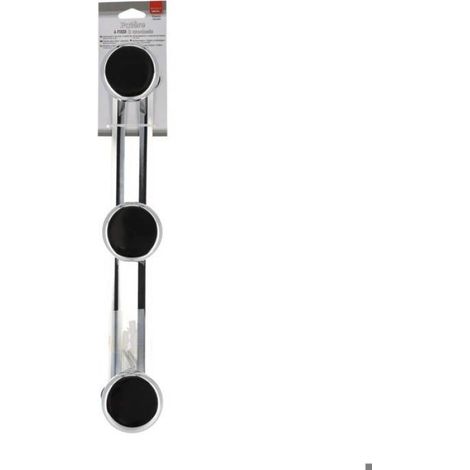 PATERES METAL A FIXER 3 CROCHETS - CHROME - Tendance (1/2)