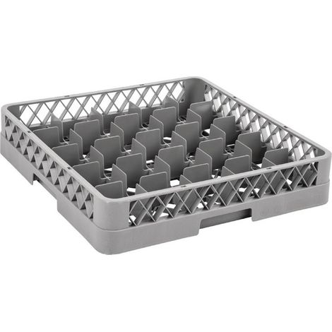 Casier de Lavage à Verres - 25 Cases - Vogue (1/4)