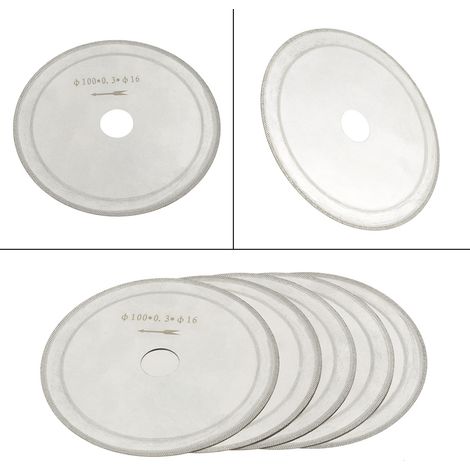 Lame de scie diamantée ultra-mince pour lapidaire, pour la découpe de pierres précieuses et de bijoux (1/5)