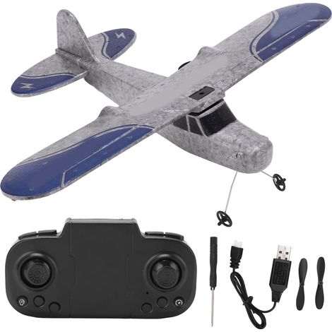 Planeur radiocommandé TY9 2,4 GHz à 2 canaux, avion à voilure fixe en mousse EPP pour enfants et adultes (1/5)