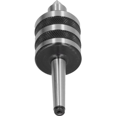 Mandrin conique Morse MT1 noir pour tour à bois