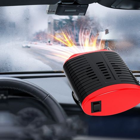Chauffage électrique 12/24 V pour voiture et camion, ventilateur de dégivrage de pare-brise avec ventilation chaude et froide. (1/5)