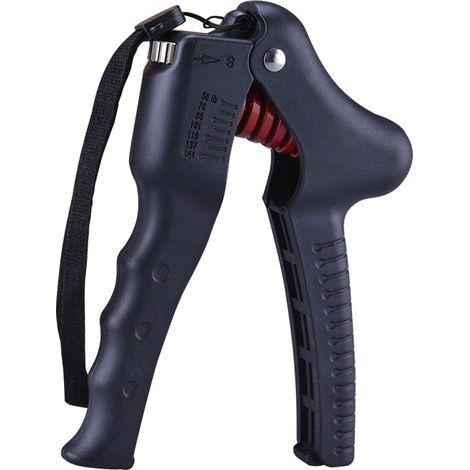 Grip Strengthener - Adjustable Hand Trainer - 55-154 Lbs Crush Resistance - Silent Steel Spring Design - For Forearm Finger Strength Training - 1 Unit (1/4)