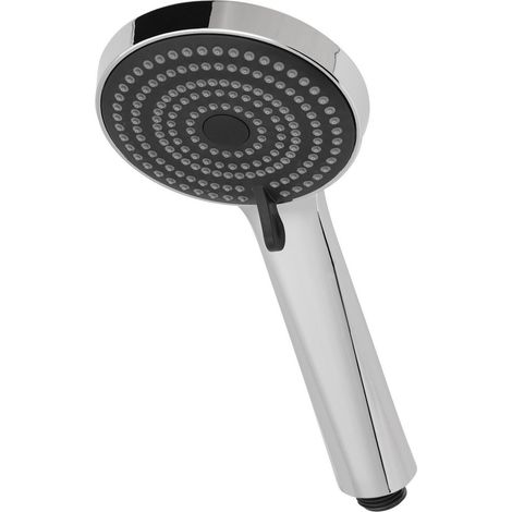 Triton Universal Shower Head 3 Spray High Flow Bathroom High Pressure Chrome (1/6)