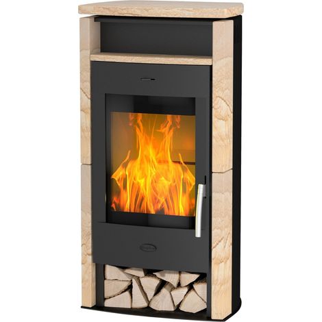 Santiago Sandstein, schwarz H1050xB530xT367 mm, 111 kg