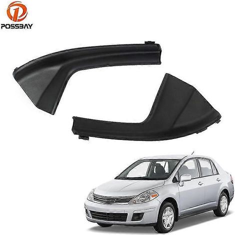 Calandre extérieure noire 2024, protection de pare-brise pour Nissan Versa Berline et Hatchback 2007-2011