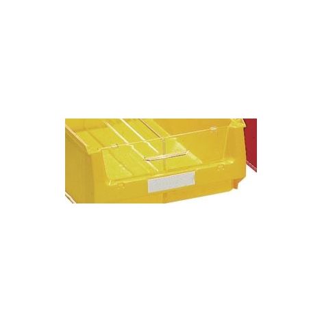 Parabrisas  f.Contenedor  de almacenamiento  visual  MK3Z  PS  transparente  10uds./Bolsa  TECWERK (1/2)