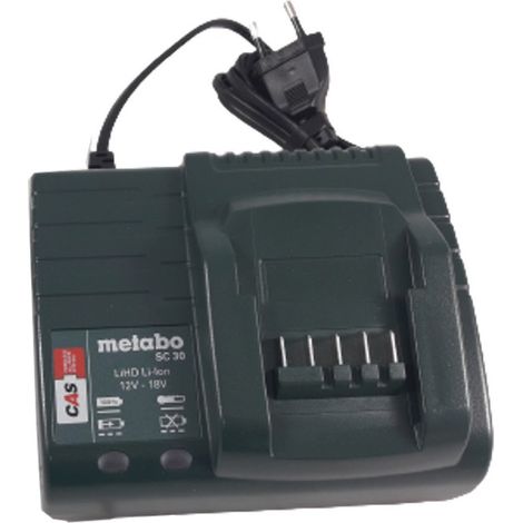 Metabo Ladegerät SC 30 12-18V Akku Li-Ion Solo CAS System Mafell 27048001