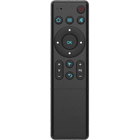 Télécommande M5 Bluetooth 5.2 pour téléviseur, box TV, projecteur et PC/maison connectée, avec souris aérienne infrarouge sans fil. (1/5)