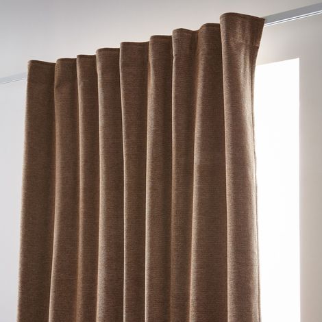 Rideau occultant thermique polaire 140x260 camel Bjorn