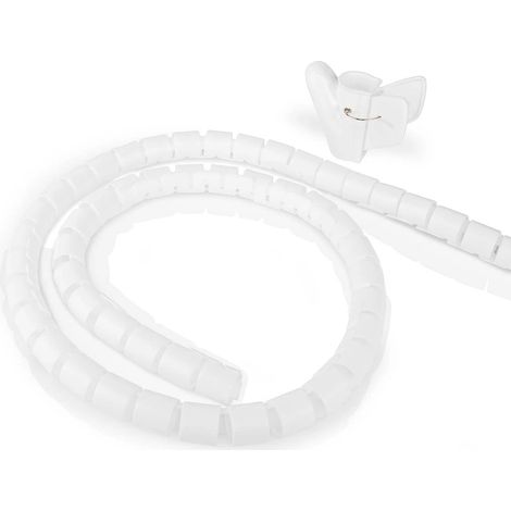 Gestion des câbles  Bras spiralé  1 pièce  Largeur maximale des cosses : 32 mm  PE  (1/5)